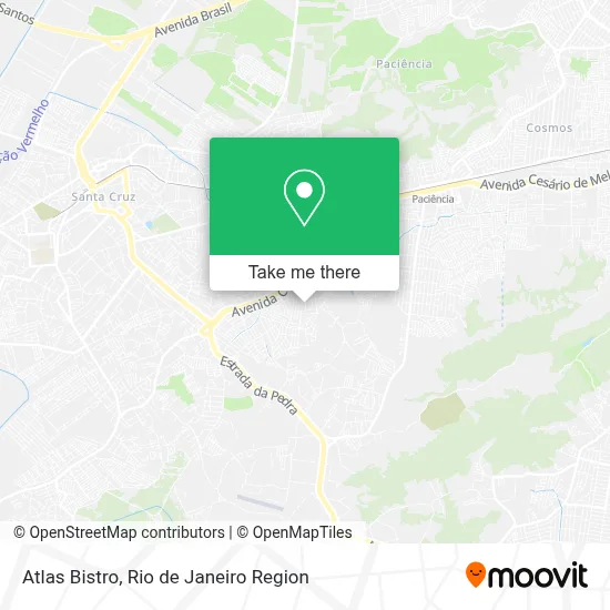 Atlas Bistro map
