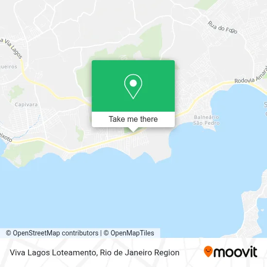 Viva Lagos Loteamento map