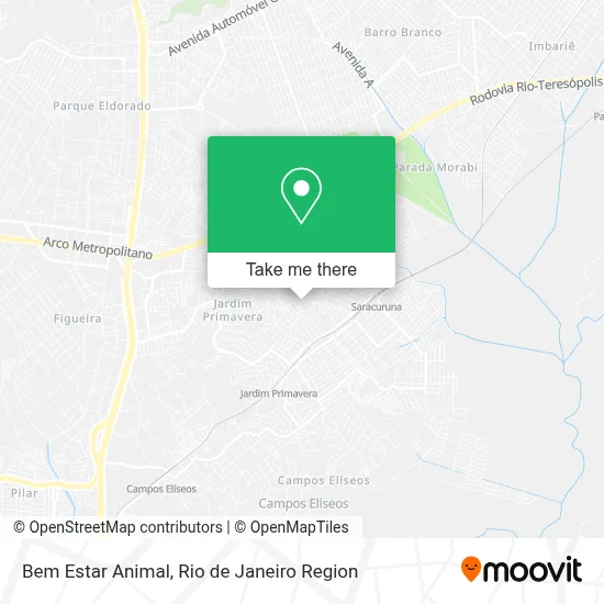 Bem Estar Animal map