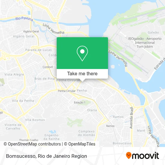 Bomsucesso map