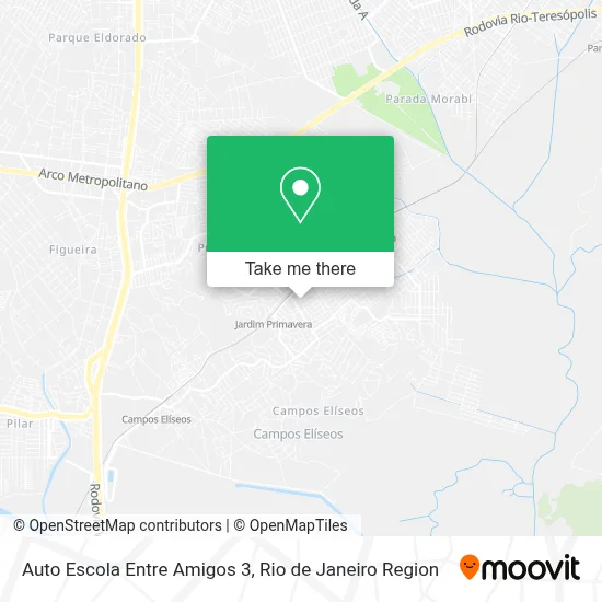 Auto Escola Entre Amigos 3 map