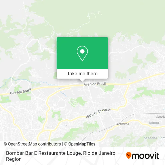 Bombar Bar E Restaurante Louge map