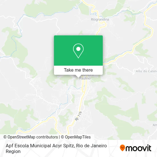 Apf Escola Municipal Acyr Spitz map