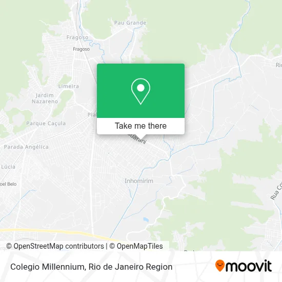 Colegio Millennium map