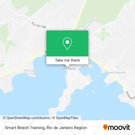 Smart Beach Training map