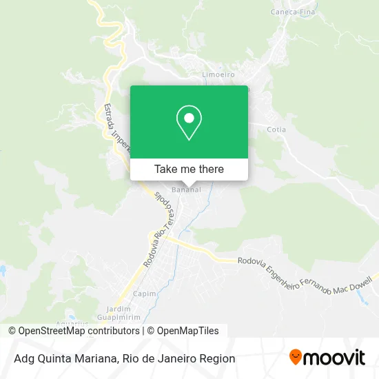 Adg Quinta Mariana map