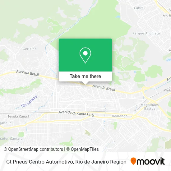 Gt Pneus Centro Automotivo map