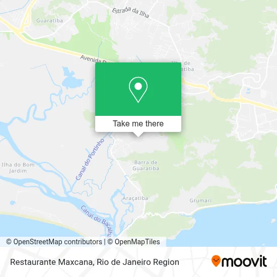 Restaurante Maxcana map
