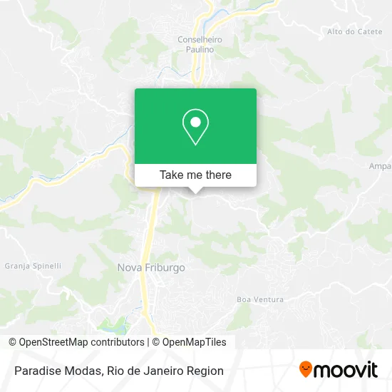 Paradise Modas map