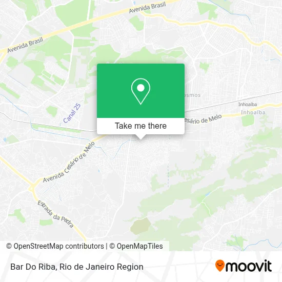 Bar Do Riba map