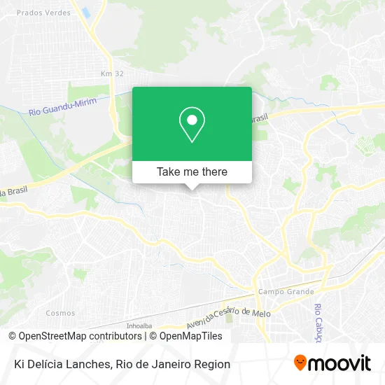 Ki Delícia Lanches map
