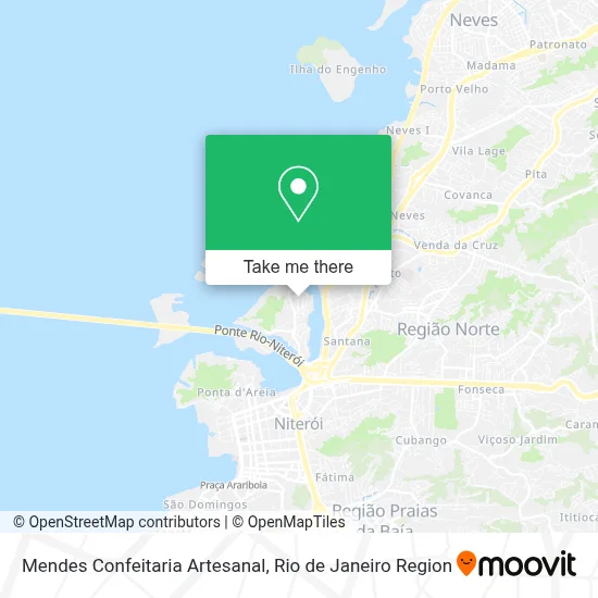 Mendes Confeitaria Artesanal map