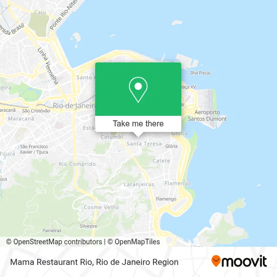 Mama Restaurant Rio map