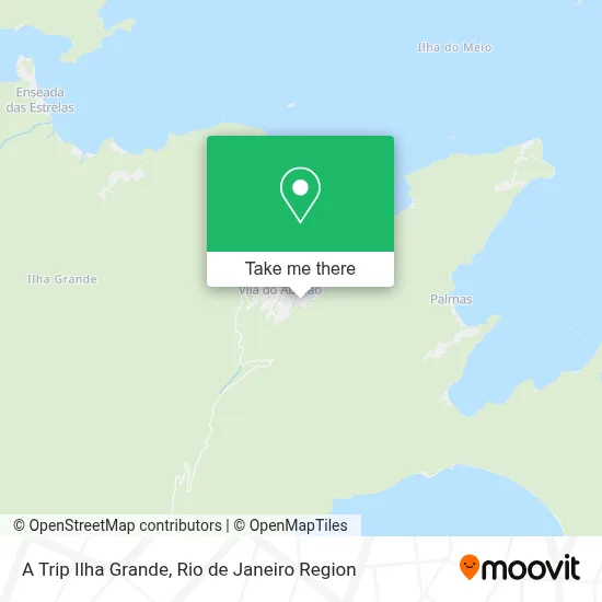 A Trip Ilha Grande map