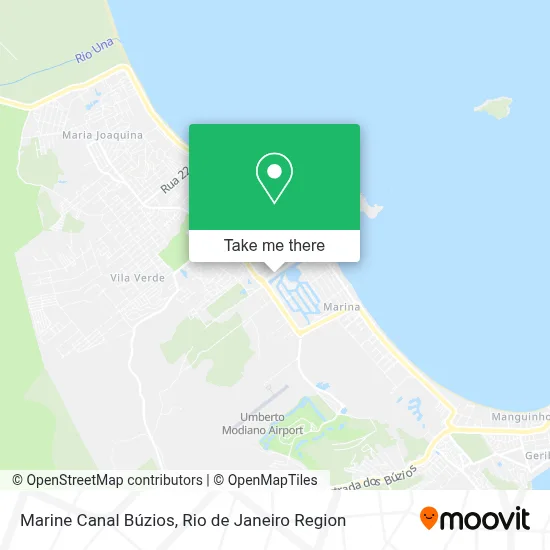 Marine Canal Búzios map