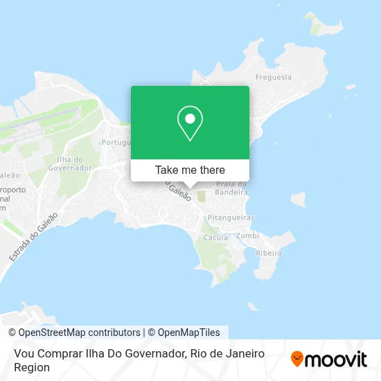 Vou Comprar Ilha Do Governador map