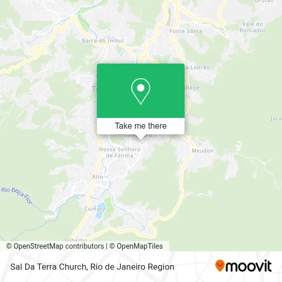 Sal Da Terra Church map