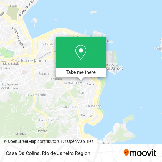 Casa Da Colina map
