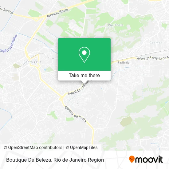 Boutique Da Beleza map