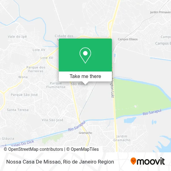 Nossa Casa De Missao map
