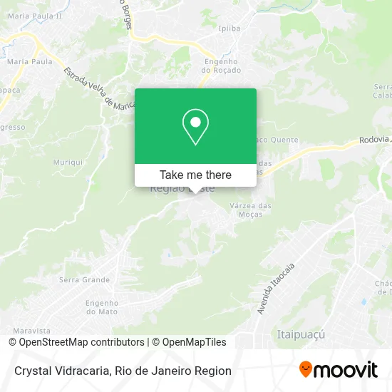 Crystal Vidracaria map