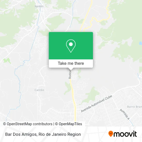 Bar Dos Amigos map