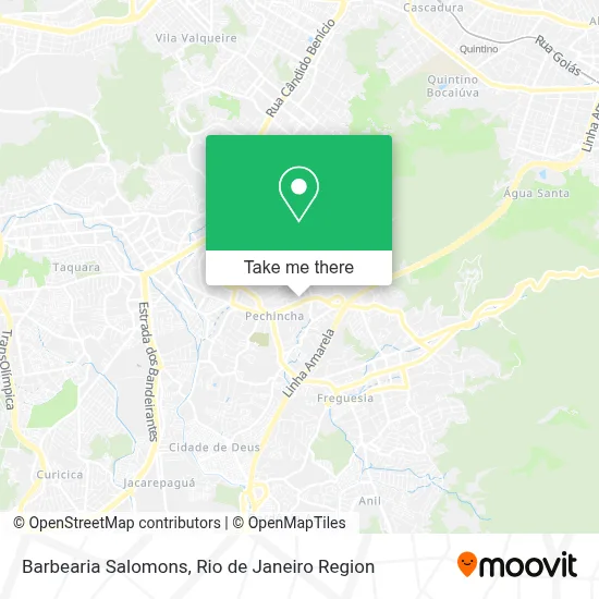 Barbearia Salomons map