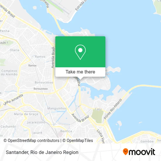 Santander map
