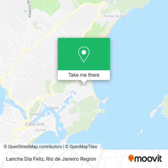 Lancha Dia Feliz map