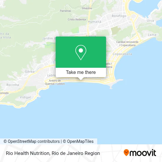 Rio Health Nutrition map