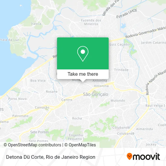 Detona Dü Corte map
