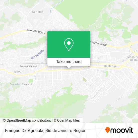Frangão Da Agrícola map