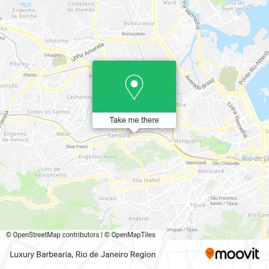 Luxury Barbearia map