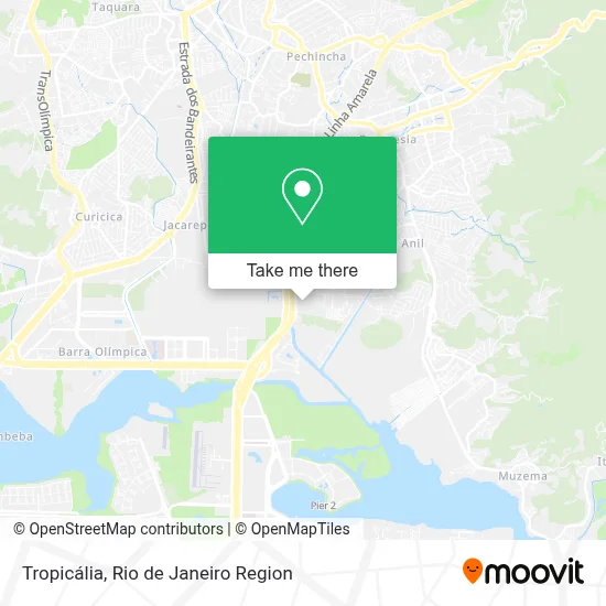 Tropicália map