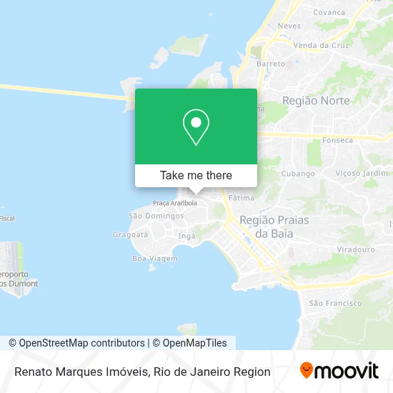 Renato Marques Imóveis map