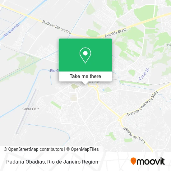 Padaria Obadias map
