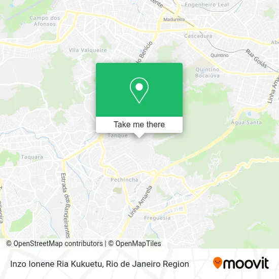 Inzo Ionene Ria Kukuetu map