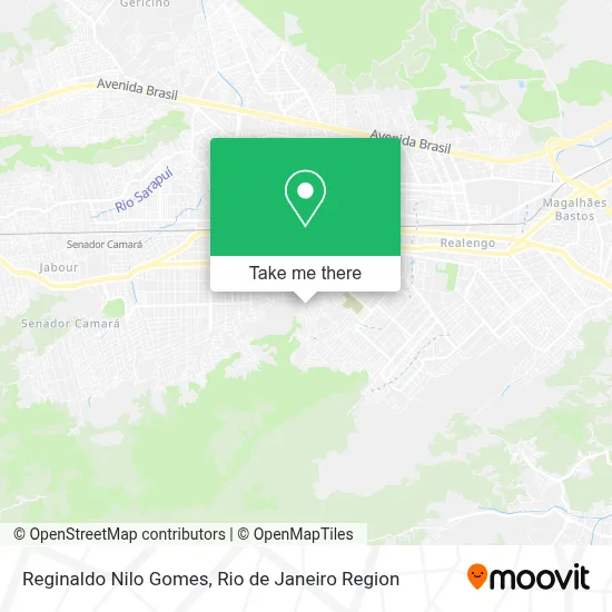 Reginaldo Nilo Gomes map