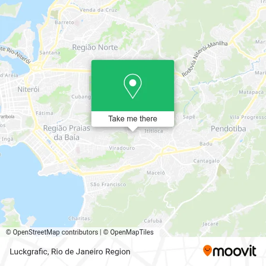Luckgrafic map