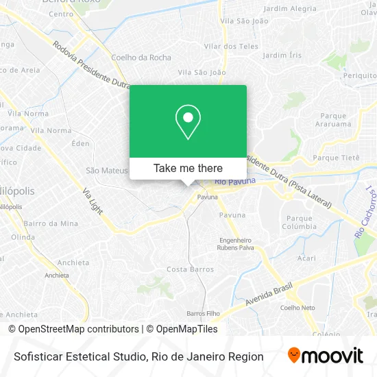 Sofisticar Estetical Studio map