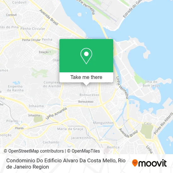Condominio Do Edificio Alvaro Da Costa Mello map
