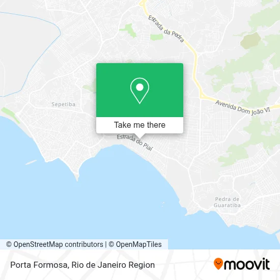 Porta Formosa map