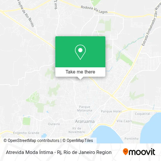 Atrevida Moda Íntima - Rj map