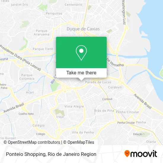 Ponteio Shopping map