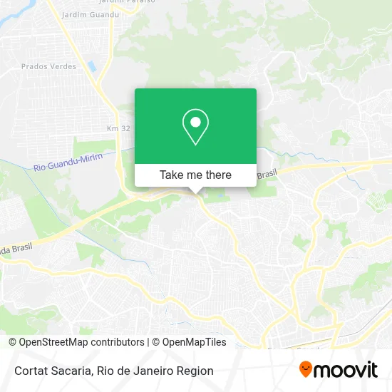 Cortat Sacaria map
