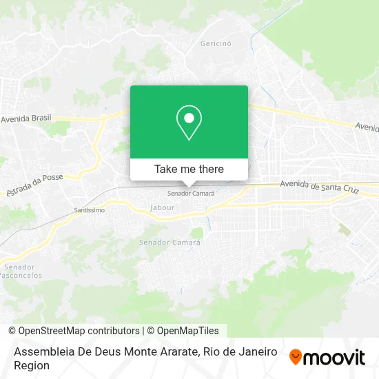 Assembleia De Deus Monte Ararate map