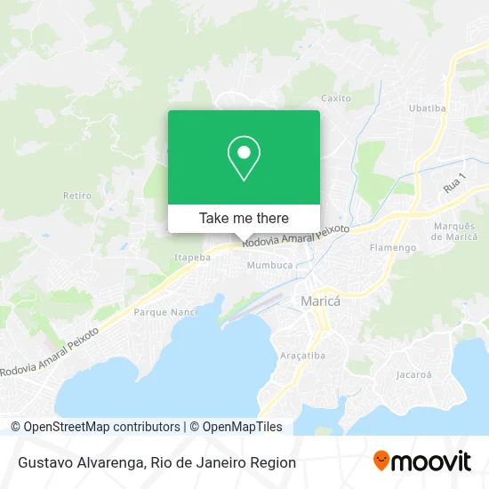 Gustavo Alvarenga map