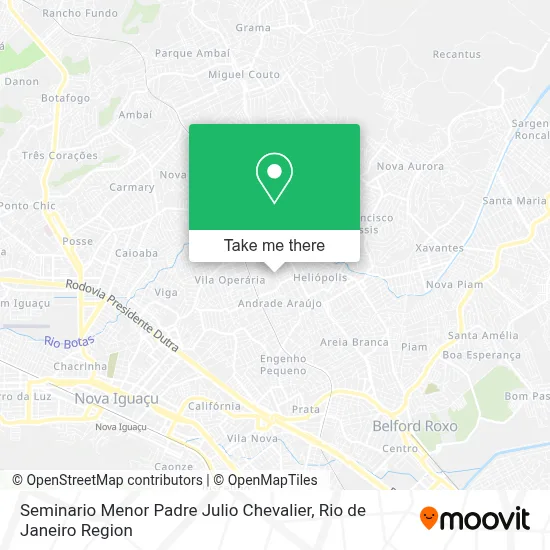 Seminario Menor Padre Julio Chevalier map