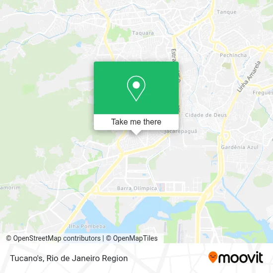 Tucano's map