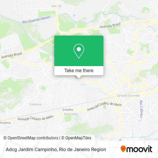 Adcg Jardim Campinho map